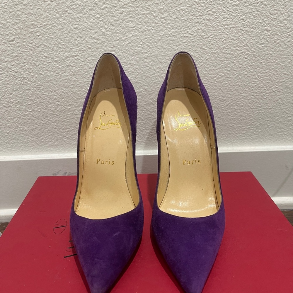 Christian Louboutin Vibrant Purple Heels